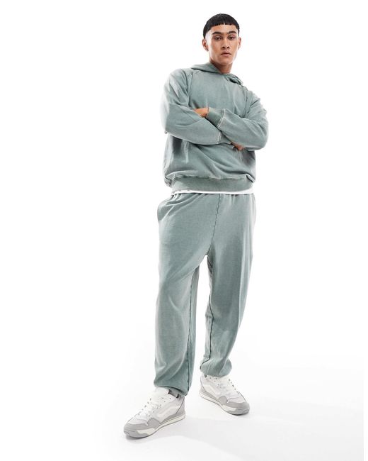 ASOS – oversize-kapuzenpullover in Blue für Herren