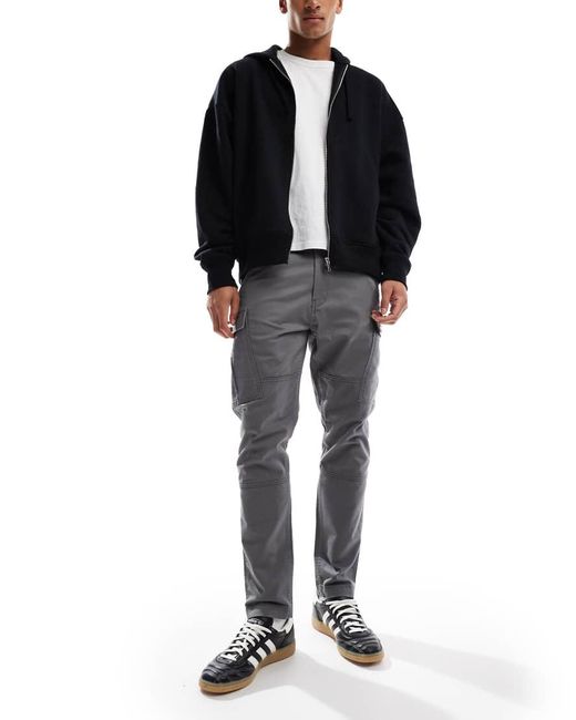 Levi's White Lo Ball Cargo Trousers for men
