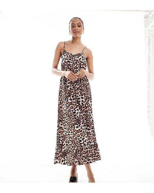 Vero Moda Natural Cami Ankle Dress