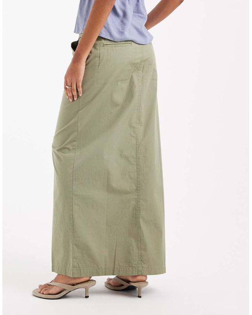 Roxy Green Iconic Land Skirt