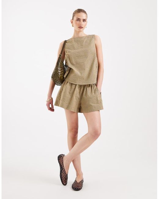 ASOS Natural Shell Top