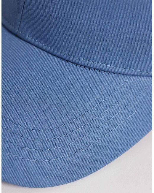 ASOS Blue Baseball Cap for men