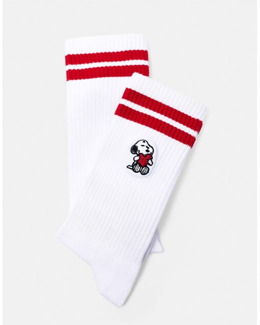 Chaussettes Pull&Bear en coloris White