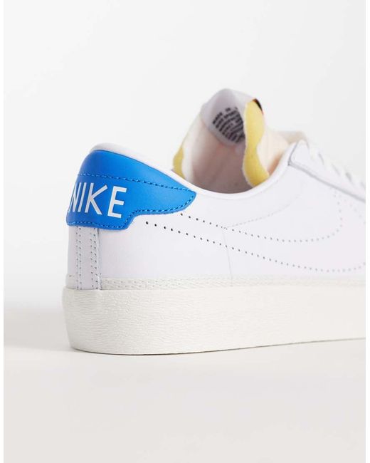 Nike White Tennis Classic Ac Smash Trainers for men
