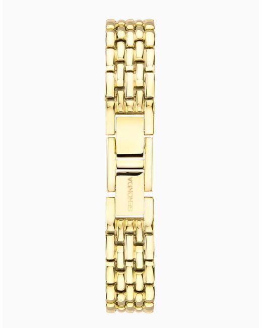 Sekonda Metallic Monica 20Mm Analogue Watch With Alloy Rectangular Case, Alloy Bracelet And Dial