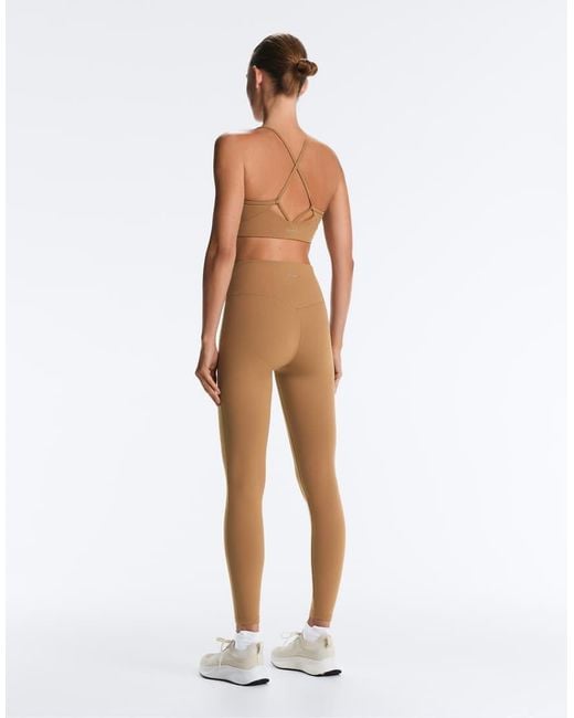 Oysho Brown Evermove Medium-Support Sports Bra