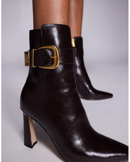 Steve Madden Brown – hohe stiefeletten