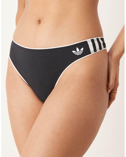 Adidas Black Adicolour Comfort Flex Thong