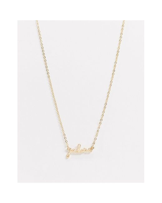 Buy Womens Metallic Necklace With 