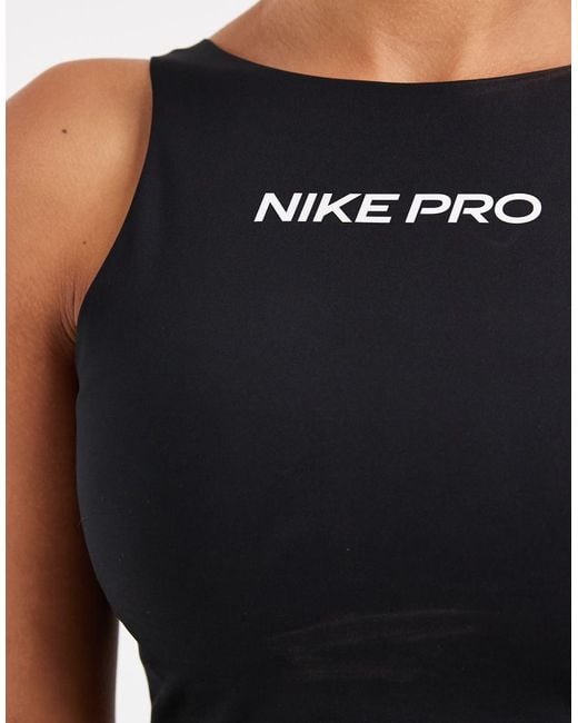 Nike Blue Pro Dri-Fit Padded Sports Bra