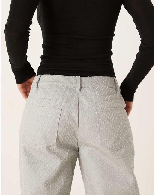 Motel Natural Low Rise Parallel Trouser