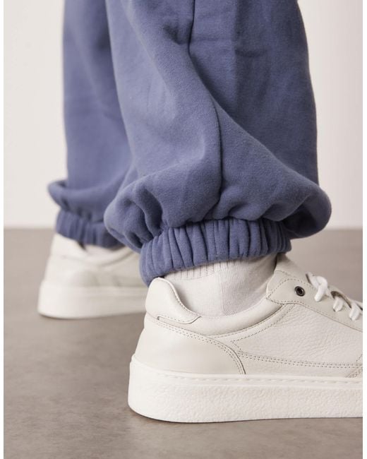 Cotton On Blue Super Baggy Cuffed Track Pant for men