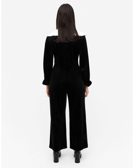 Monki Velvet Jumpsuit atelieryuwa.ciao.jp