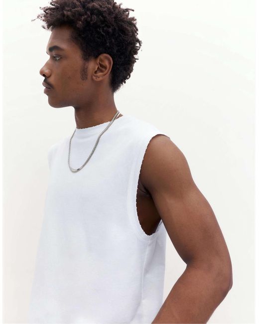 Pull&Bear – trägertop in White für Herren