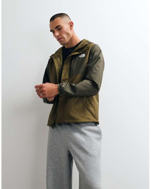 The North Face Gray Nuketo Wind Jacket for men