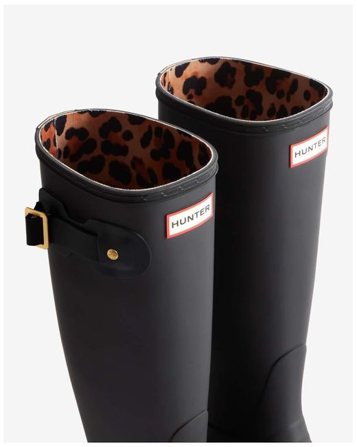 Hunter Black Original Tall Wellington Boot