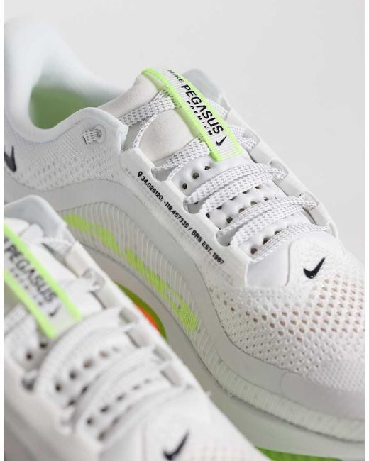 Nike White Pegasus Premium Trainers for men