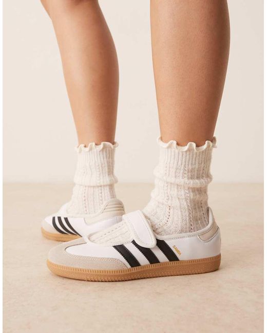 Adidas Originals Natural Samba Mary Jane