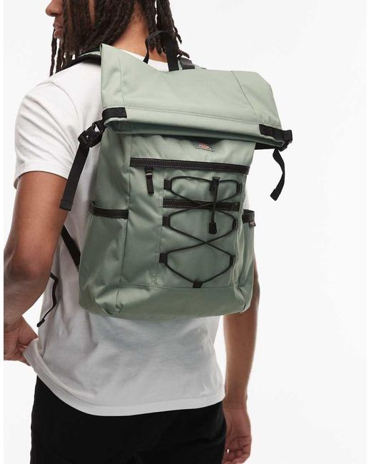 Mochila Utilitaria Con Parte Superior Enrollable Ashville De Dickies de hombre de color Gray