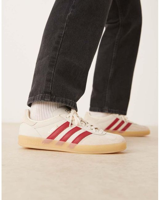 Adidas Originals White Gazelle Indoor