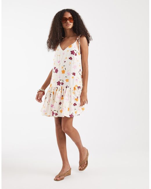 ONLY Pink Pleated Mini Dress
