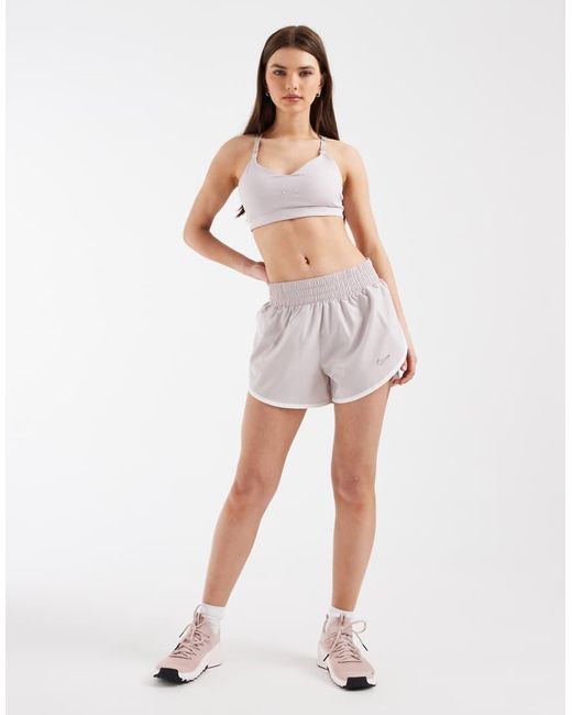 Nike White Nike One Training Woven Shorts