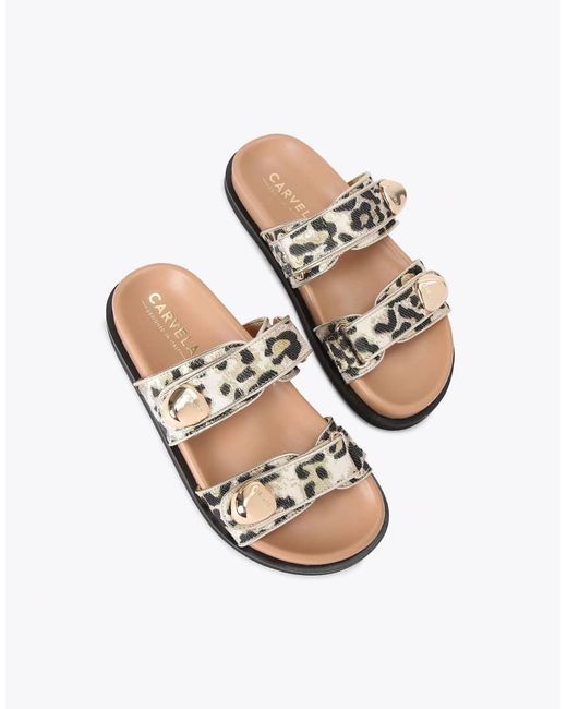 Carvela Kurt Geiger White Sorano Sandal Flat Sandals