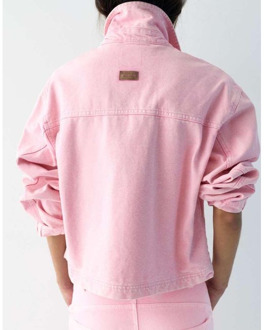 Giacca Multitasche di Pull&Bear in Pink