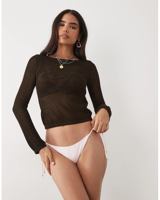 Mango Black Bikini Bottoms
