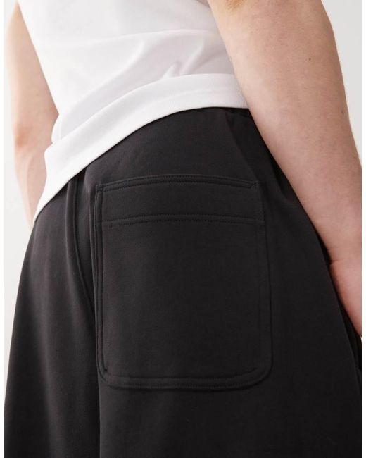 Weekday White Super Oversized Wide Leg Joggers for men