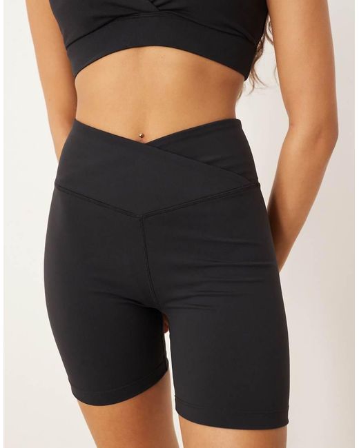 Tala Natural Dayflex Wrap High Waist Shorts