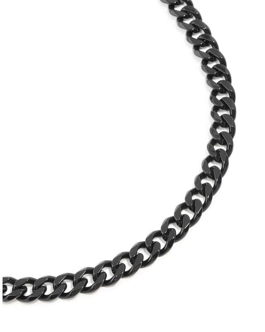 Lovisa Metallic Waterproof Stainless Steel Small Miami Cuban Necklace for men