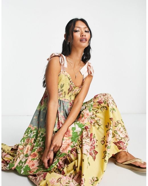【Free People】レイナ・ミディ ドレス Free People】レイナ・ミディ ドレス