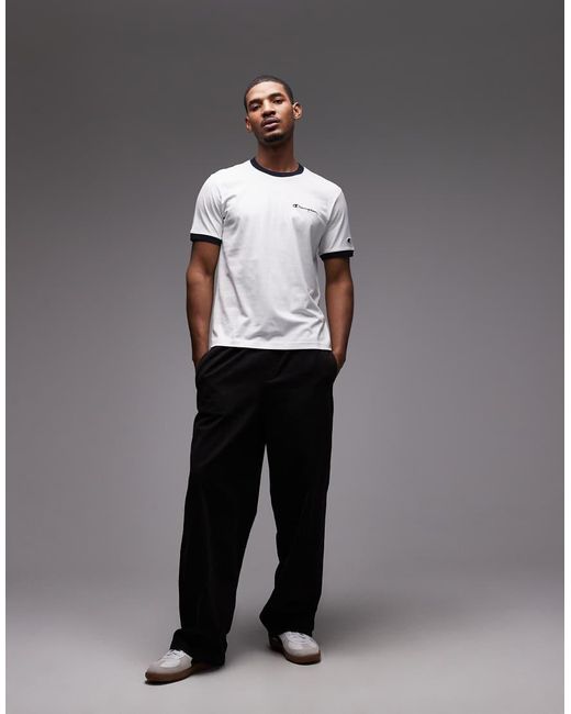 Champion White Ringer T-shirt for men