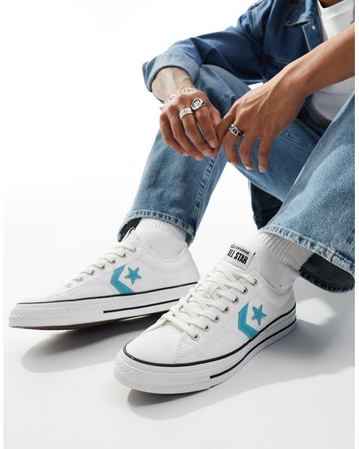 Converse Blue Star Player 76 Ox Trainers for men