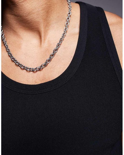 The Couture Club Black Heavyweight Textured Knitted Vest for men