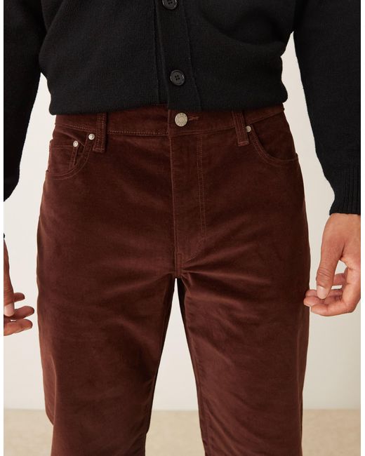 ASOS – hose aus cord in Black für Herren