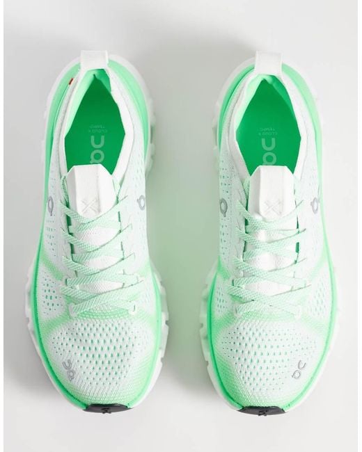 On Shoes Green Cloud X Tempo Training Trainers for men