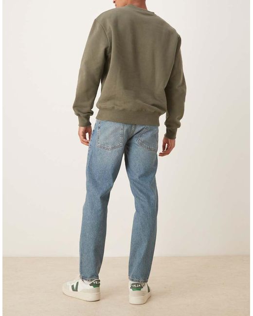 ASOS Natural Tapered Jeans for men
