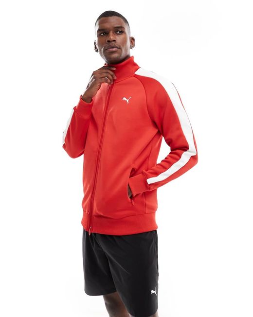 PUMA Red T7 Always On Track Jacket for men