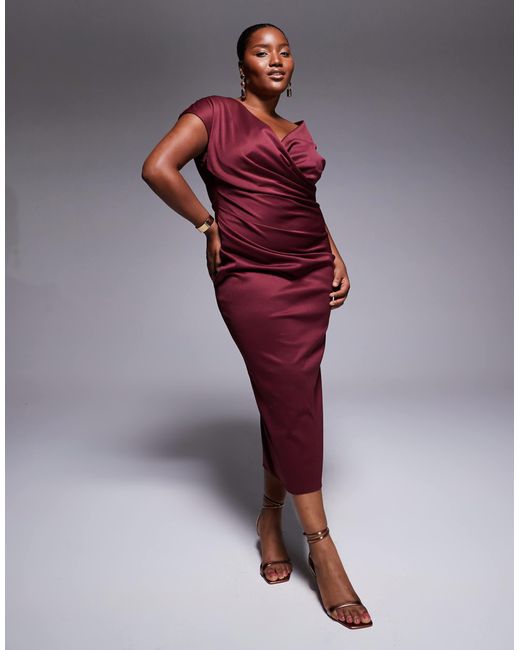 Midi Dress Asos Curve New In Asos Curve Robe ASOS Curve ASOS