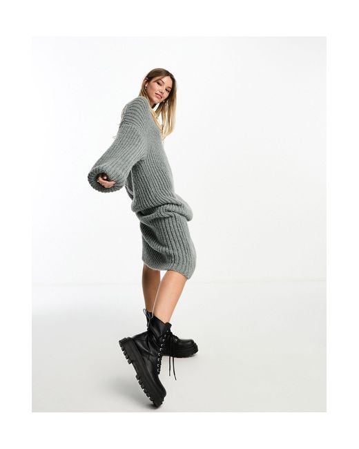 Oversized midi 2024 jumper dress