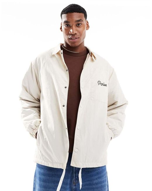 Parlez Natural Fulton Logo Coach Jacket for men
