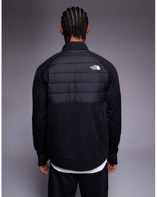 The North Face Blue Reaxion 2.0 Full Zip Hybrid Fleece Jacket for men