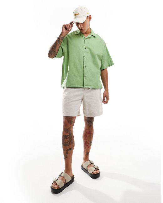 Camisa ASOS de hombre de color Green