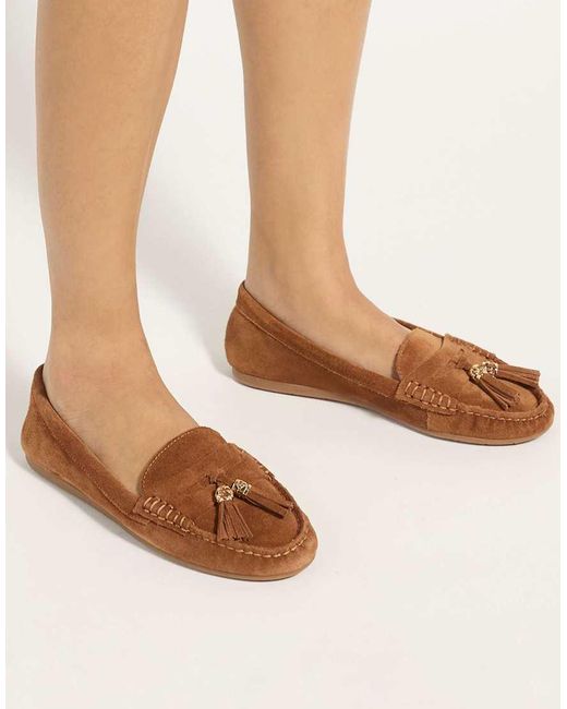 Dune Brown Geen Loafers