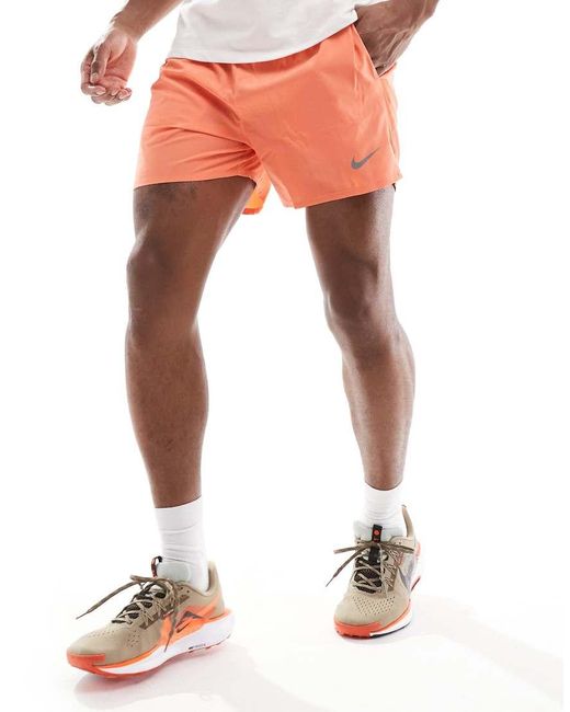 Nike Pink Challenger Dri-Fit 5 Inch Shorts for men