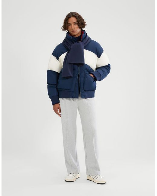 Ellesse Blue Bondone Long Sleeve Padded Jacket for men