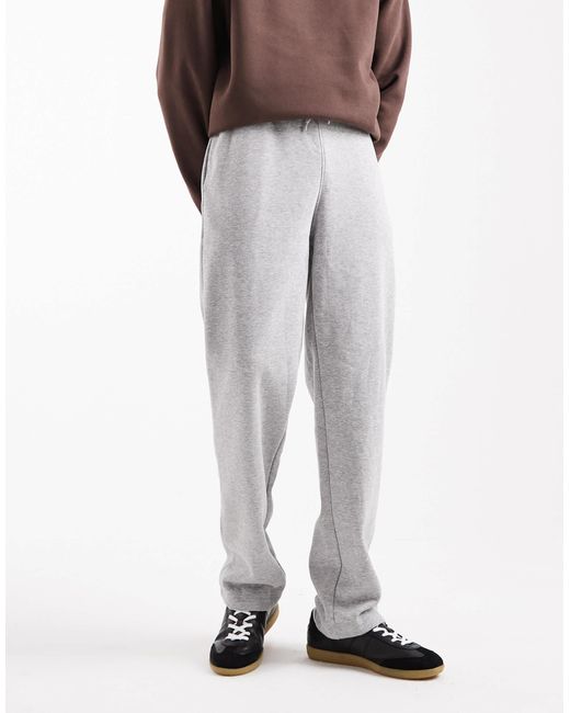 ASOS – essentials – jogginghose in Natural für Herren
