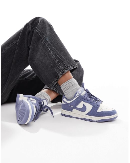Nike Blue Dunk Low Trainers